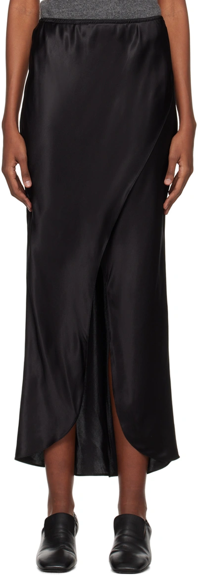 The Garment Black Catania Maxi Skirt In 050 Black