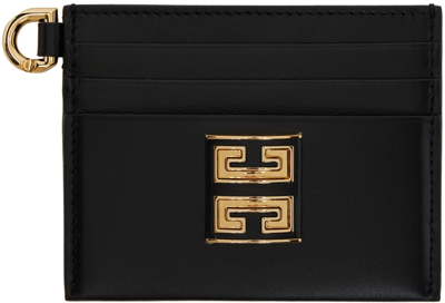 Shop Givenchy Black 4g Card Holder In 001-black