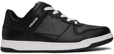 Shop Coach Black C201 Sneakers