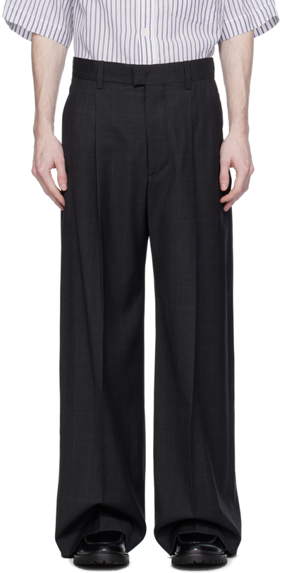 Shop Isabel Marant Gray Namoro Trousers In 02an Anthracite