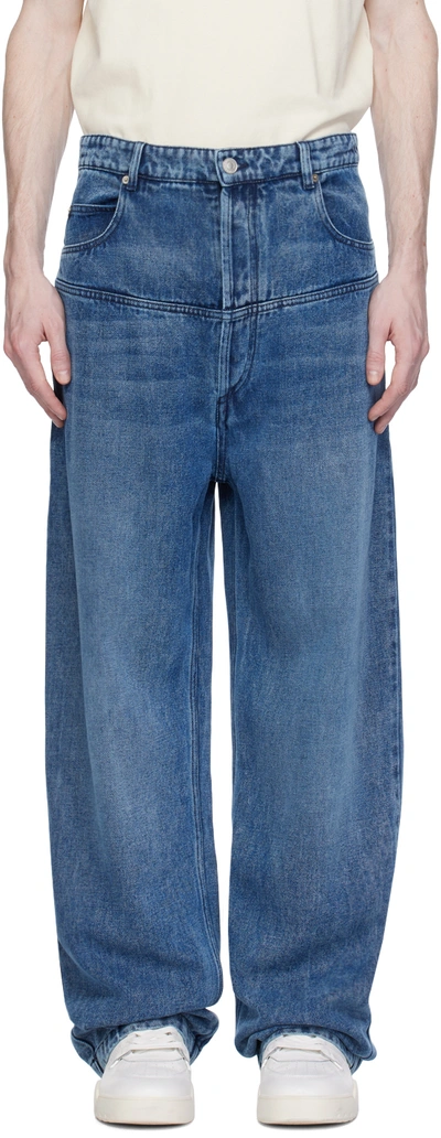 Shop Isabel Marant Blue Teren Jeans In 30lu Light Blue