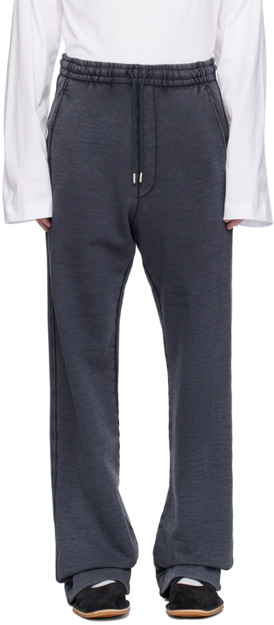 Shop Dries Van Noten Gray Drawstring Sweatpants In 802 Grey