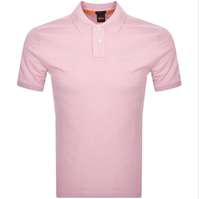 Shop Boss Casual Boss Passenger Polo T Shirt Pink