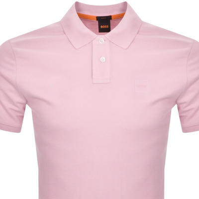 Shop Boss Casual Boss Passenger Polo T Shirt Pink