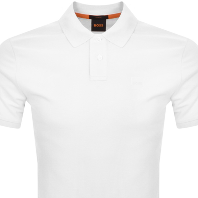 Shop Boss Casual Boss Passenger Polo T Shirt White