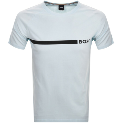 Shop Boss Business Boss Slim Fit T Shirt Blue