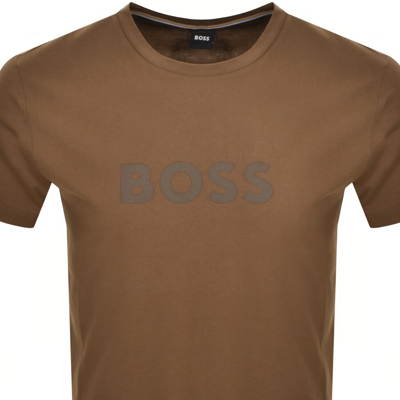 Shop Boss Business Boss Logo T Shirt Brown