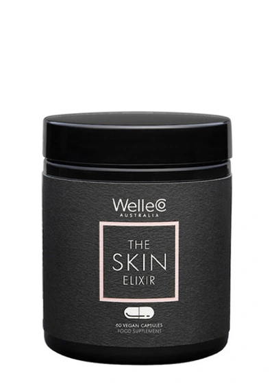 Shop Welleco The Skin Elixir 60 Capsules, Supplements, Brass