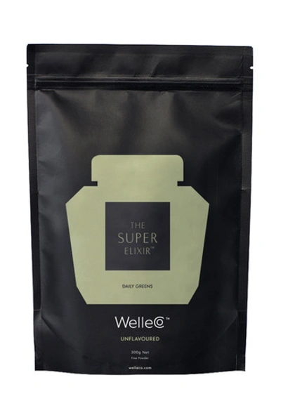 Shop Welleco The Super Elixir Unflavoured Refill 300g, Supplements, Brass
