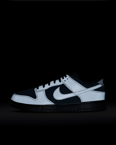 Shop Nike Dunk Low &#39;cyber Reflective&#39; In Black