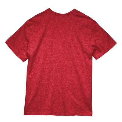 Shop Mitchell & Ness Unisex   Red Houston Rockets Hardwood Classics Mvp Throwback Logo T-shirt