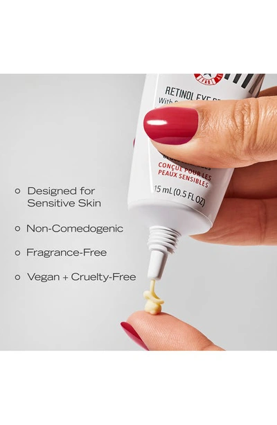 Shop First Aid Beauty Retinol Eye Cream With Squalane + Ceramides, 0.5 oz