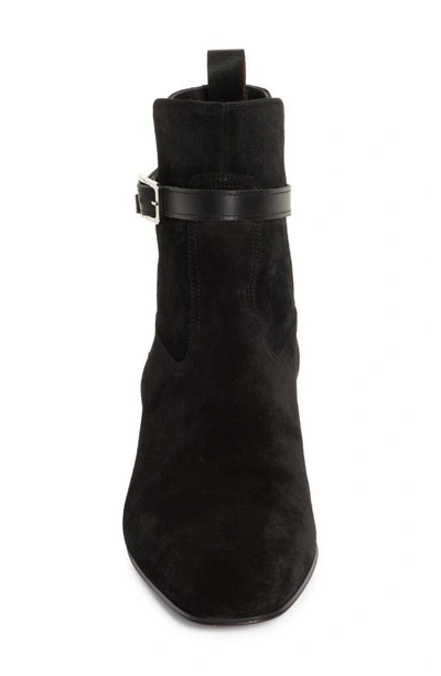 Shop Christian Louboutin Rosalio Ankle Boot In Bk01 Black