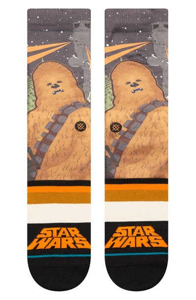 Shop Stance Chewie By Jaz Crew Socks In Green