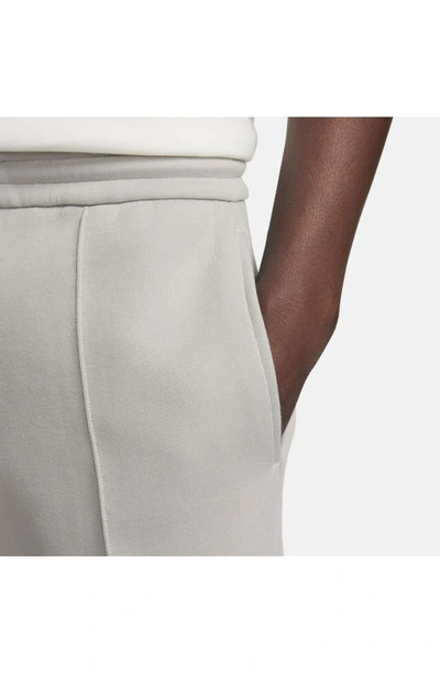 Shop Nike Reimagined Tech Fleece Sweatpants In Light Iron Ore