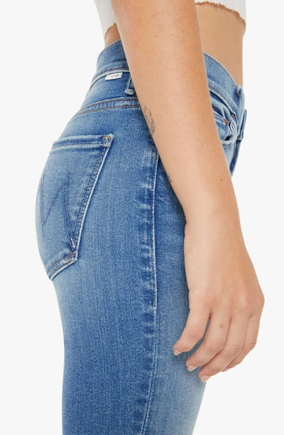 Shop Mother Lil' Weekend Flare Jeans In Layover