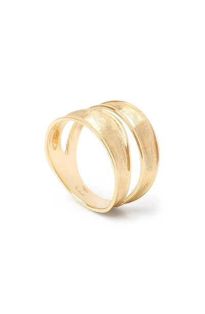 Shop Marco Bicego Lunaria Ring In Yellow Gold