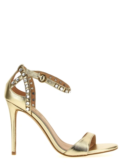 Shop Pinko Calila 02 Sandals In Gold