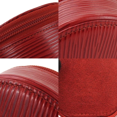 Pre-owned Louis Vuitton Ecrin Red Leather Clutch Bag ()