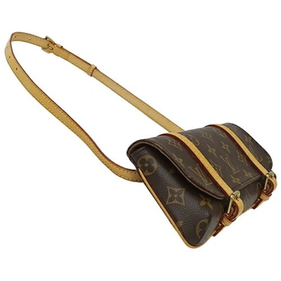Pre-owned Louis Vuitton Marelle Brown Canvas Shoulder Bag ()