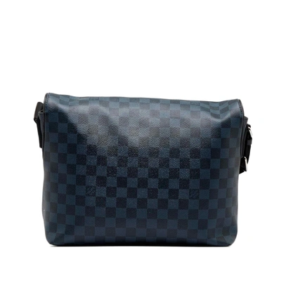Pre-owned Louis Vuitton Women's Blue Damier Cobalt Matchpoint Messenger Crossbody Bag ()