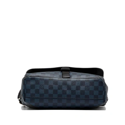 Pre-owned Louis Vuitton Women's Blue Damier Cobalt Matchpoint Messenger Crossbody Bag ()