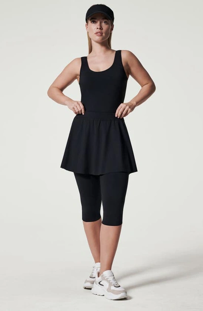 Shop Spanx ® Booty Boost Legging Lined Skirt In Very Black