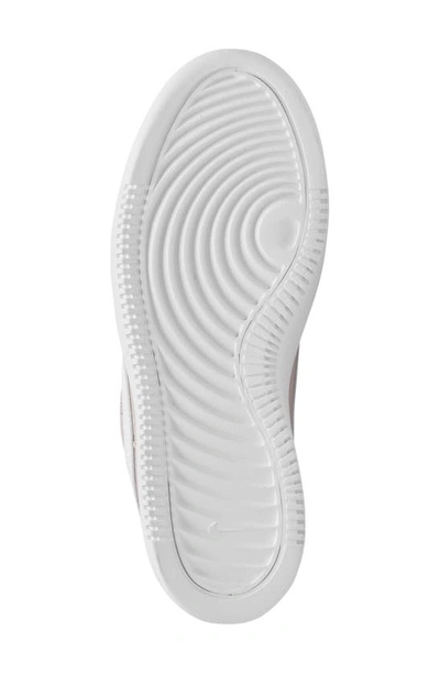 Shop Nike Court Vision Alta Platform Sneaker In Platinum Violet/ White