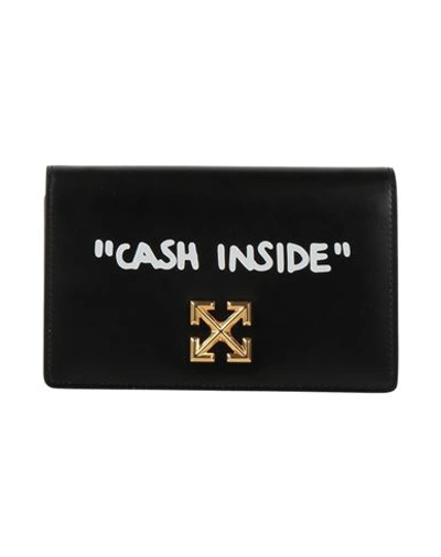 Off-white Woman Handbag Black Size - Leather In Black