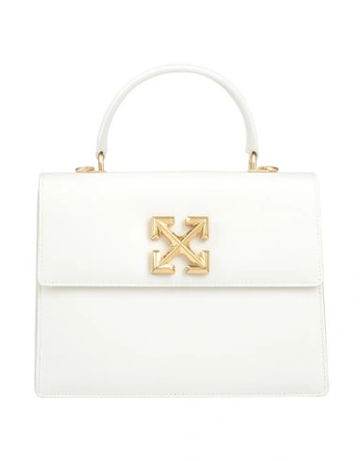 Shop Off-white Woman Handbag White Size - Soft Leather