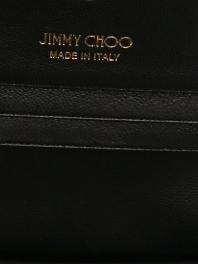Shop Jimmy Choo Hanny Wallet In Black