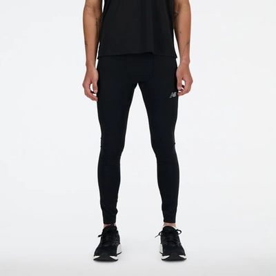 Shop New Balance Men's Nb Sleek Pocket Tight In Black