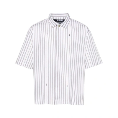 Shop Jacquemus Shirts In White/neutrals