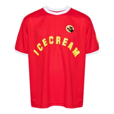 Shop Icecream T-shirts In Red