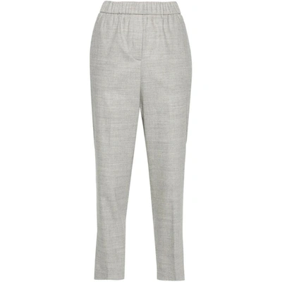 Shop Peserico Pants In Grey