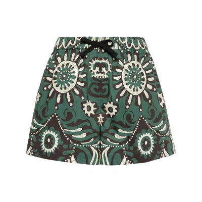 Shop Sea Shorts In Green/neutrals