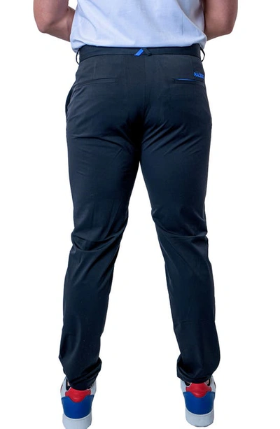 Shop Maceoo Allday Slim Fit Pants In Black