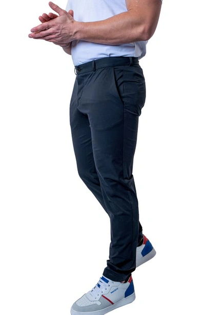 Maceoo Allday Slim Fit Pants In Black