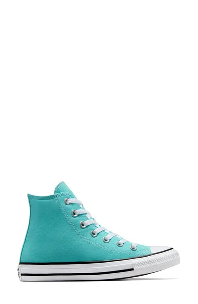 Converse Chuck Taylor® All Star® Lift High Top Sneaker In Double Cyan