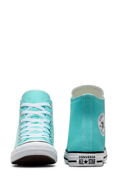 Converse Chuck Taylor® All Star® Lift High Top Sneaker In Double Cyan