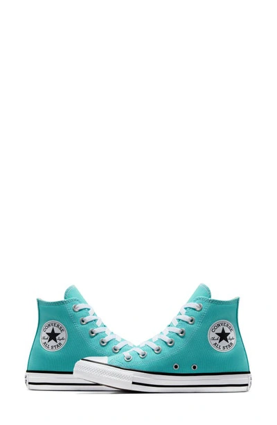 Converse Chuck Taylor® All Star® Lift High Top Sneaker In Double Cyan