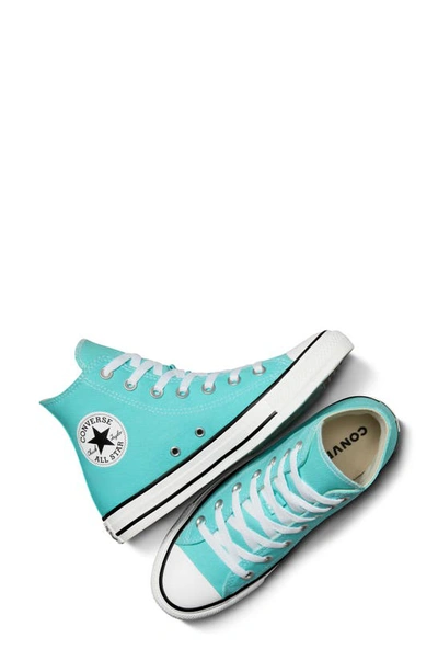 Converse Chuck Taylor® All Star® Lift High Top Sneaker In Double Cyan