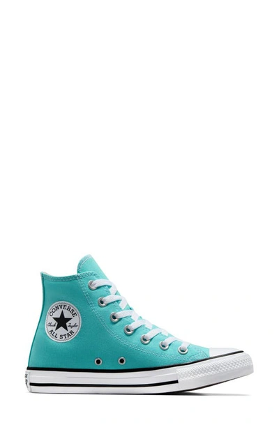 Converse Chuck Taylor® All Star® Lift High Top Sneaker In Double Cyan