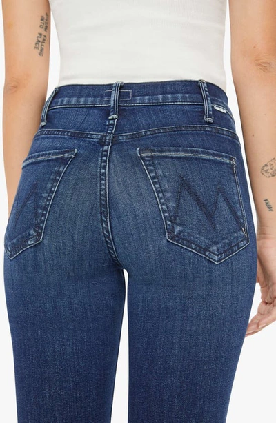 Shop Mother Lil' Hustler Ankle Bootcut Jeans In Heirloom