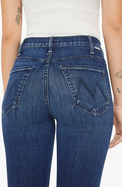 Mother The Swooner Rascal High Waist Ankle Jeans In Heirloom