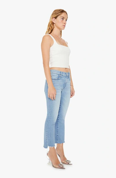 Shop Mother Lil' Insider Frayed Step Hem Crop Skinny Jeans In Limited Editon