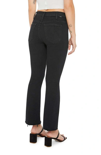 Mother ‘the Tomcat' High Rise Straight Leg Ankle Denim Jeans In Not Guilty