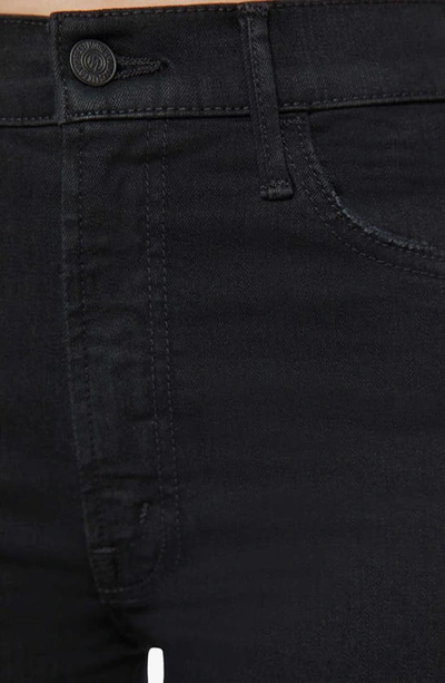 Mother ‘the Tomcat' High Rise Straight Leg Ankle Denim Jeans In Not Guilty