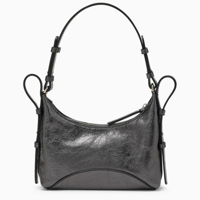 Shop Zanellato Mita Bag In Black Laminated Leather