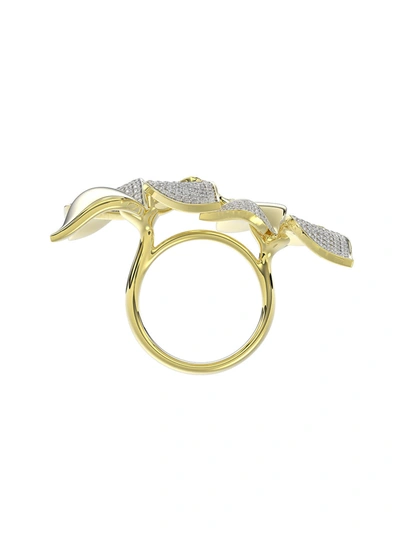Marchesa Wild Flower Yellow Gold Ring In Yellow Gold